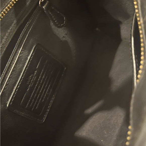 CROSBY CARRYALL 24 IN COLORBLOCK EXOTIC EMBOSSED LEATHER (COACH F55297) - Picture 6 of 7